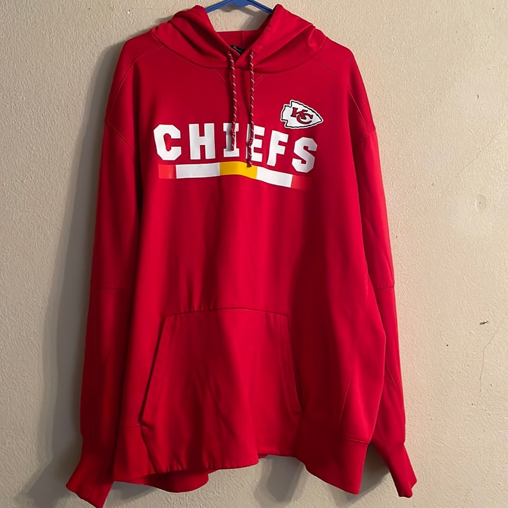KANSAS CITY CHIEFS OFFICIAL NFL STORE HOODY 3XL never worn